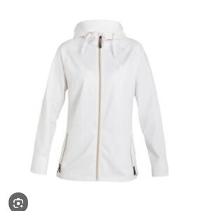 Back on Track Alissa medium cream Hooded Jacket NWT